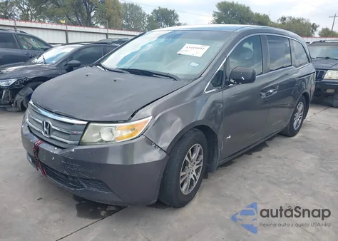 2012 Honda Odyssey Ex из США, поврежденный, VIN 5FNRL5H40CB068484